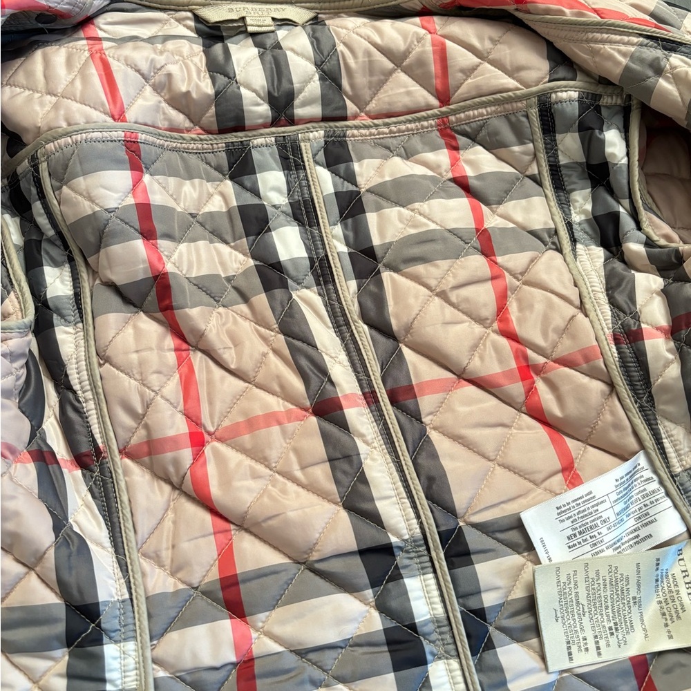 Burberry Brit Beige Quilted Jacket - Picture 10 of 10